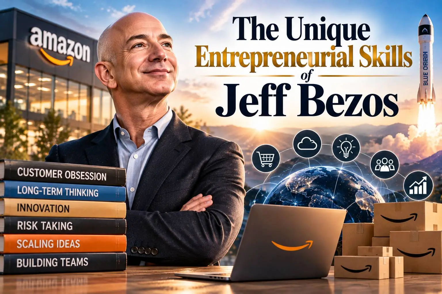 The Unique Entrepreneurial Skills of Jeff Bezos